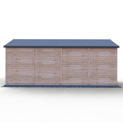 Shire Mammoth 10x20 Double Door Shiplap