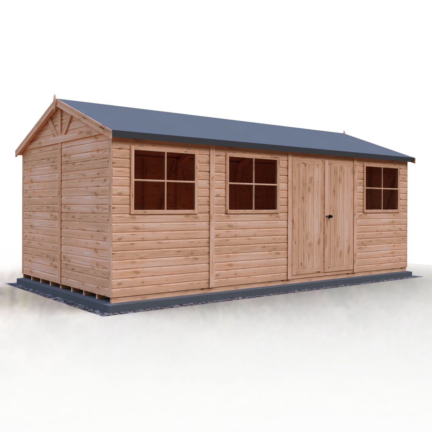 Shire Mammoth 10x20 Double Door Loglap