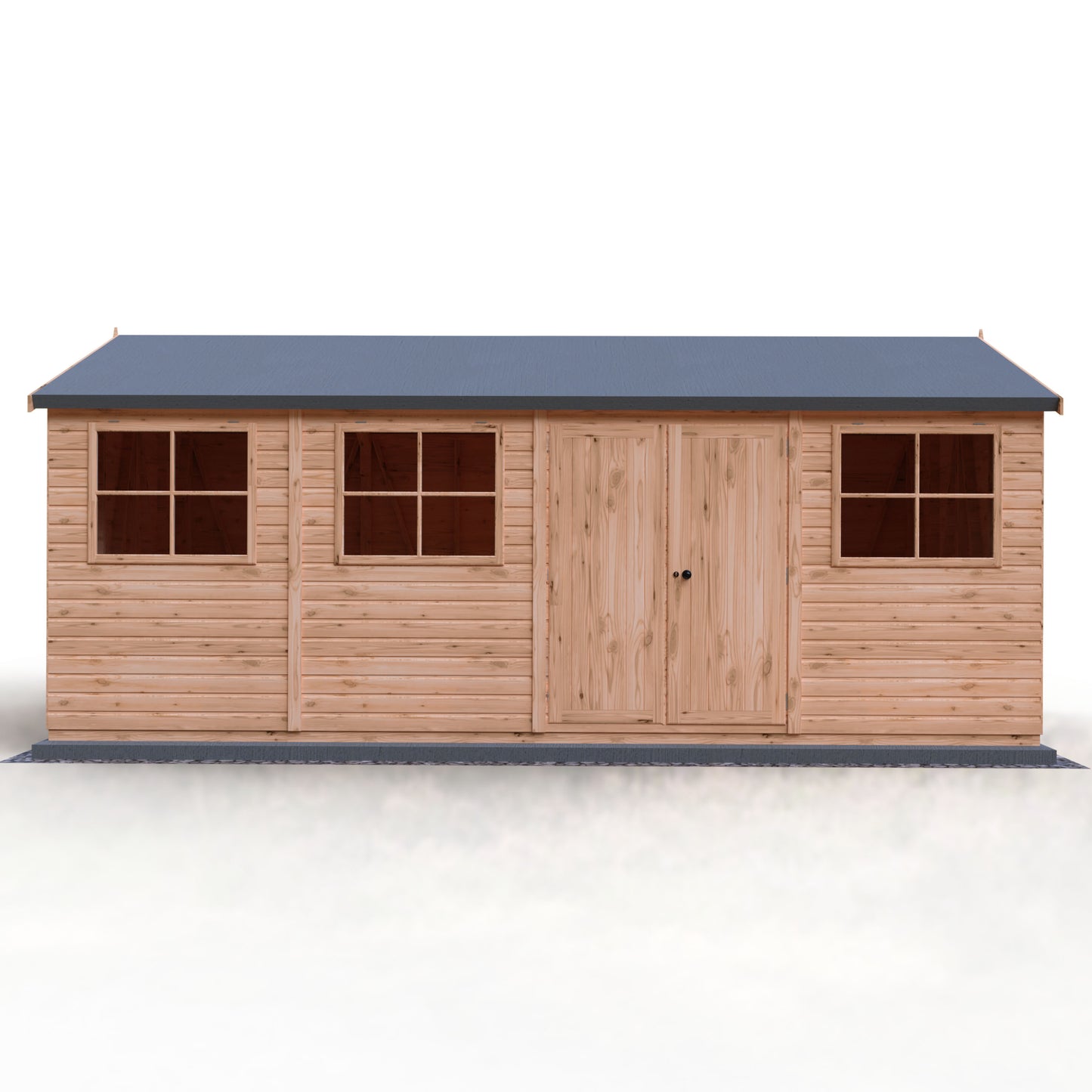 Shire Mammoth 10x20 Double Door Shiplap