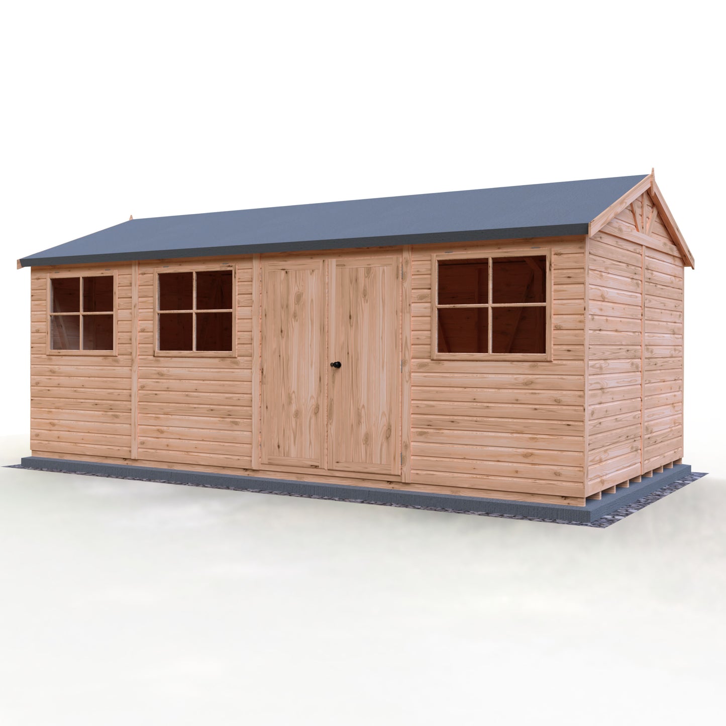 Shire Mammoth 10x20 Double Door Shiplap