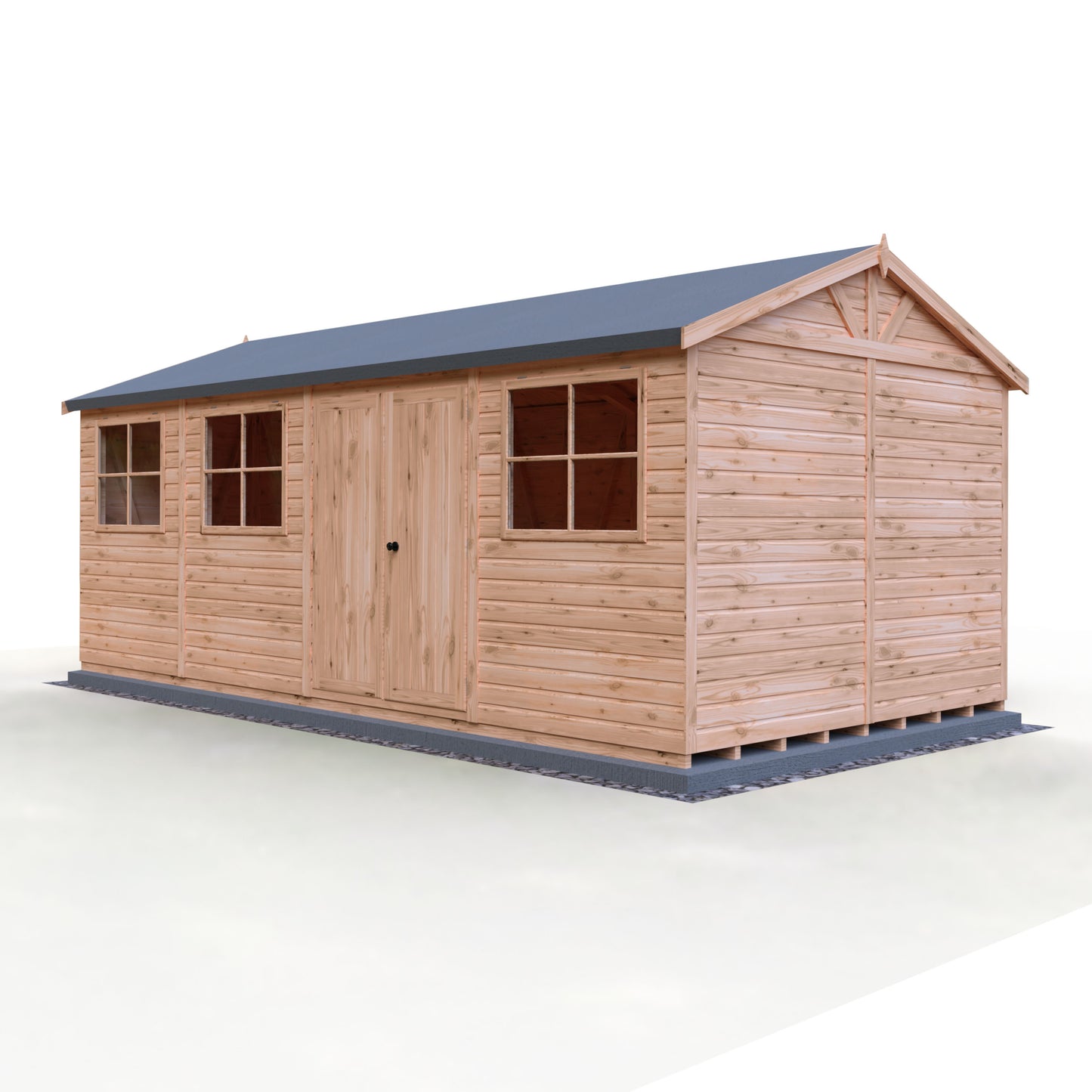 Shire Mammoth 10x20 Double Door Shiplap