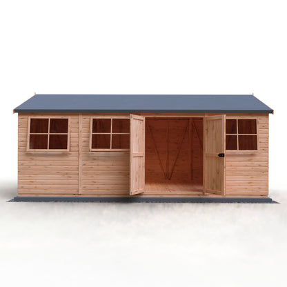 Shire Mammoth 10x20 Double Door Shiplap