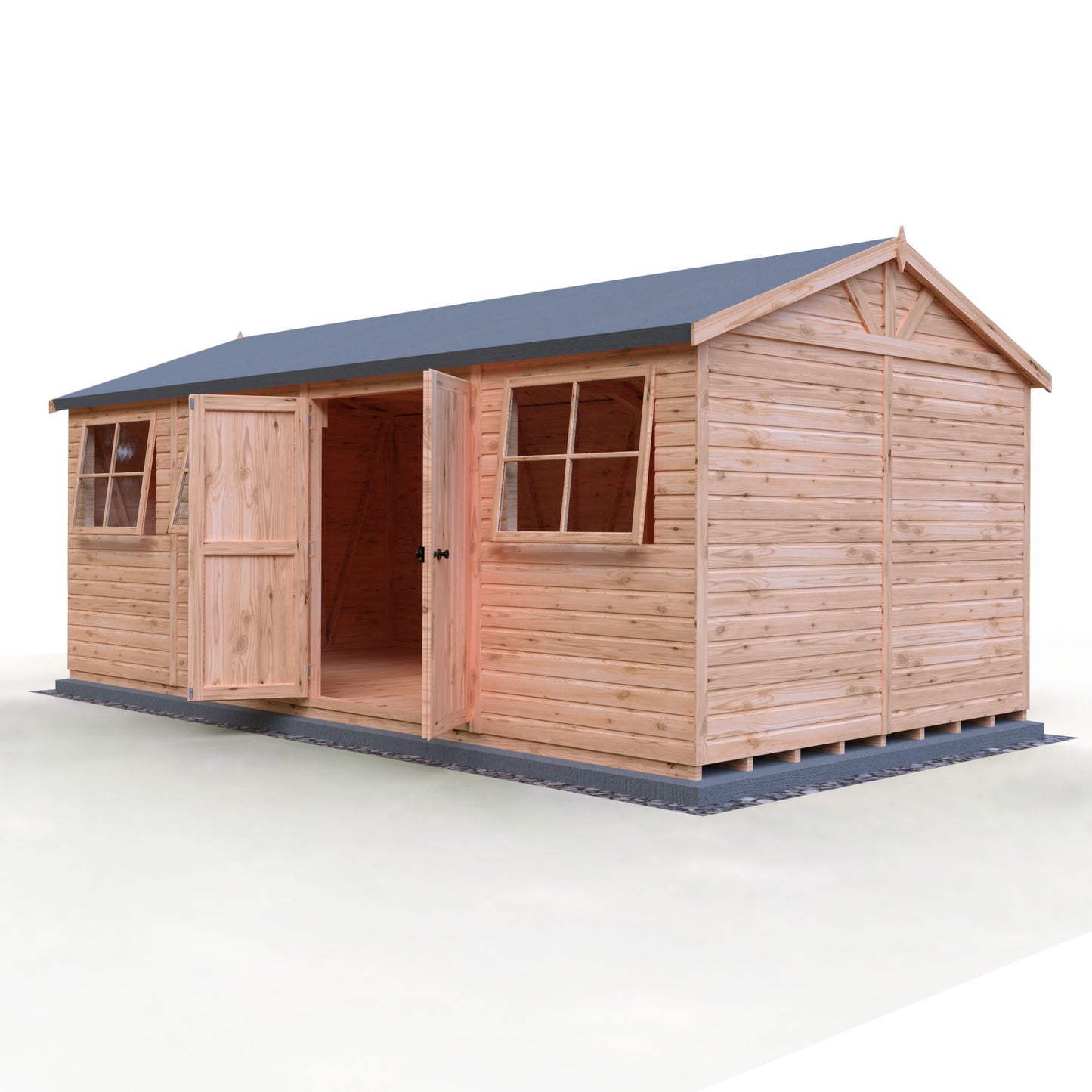 Shire Mammoth 10x20 Double Door Loglap