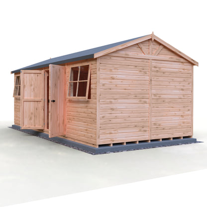 Shire Mammoth 10x20 Double Door Shiplap