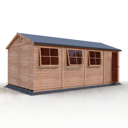 Shire Mammoth 10x20 Double Door Shiplap