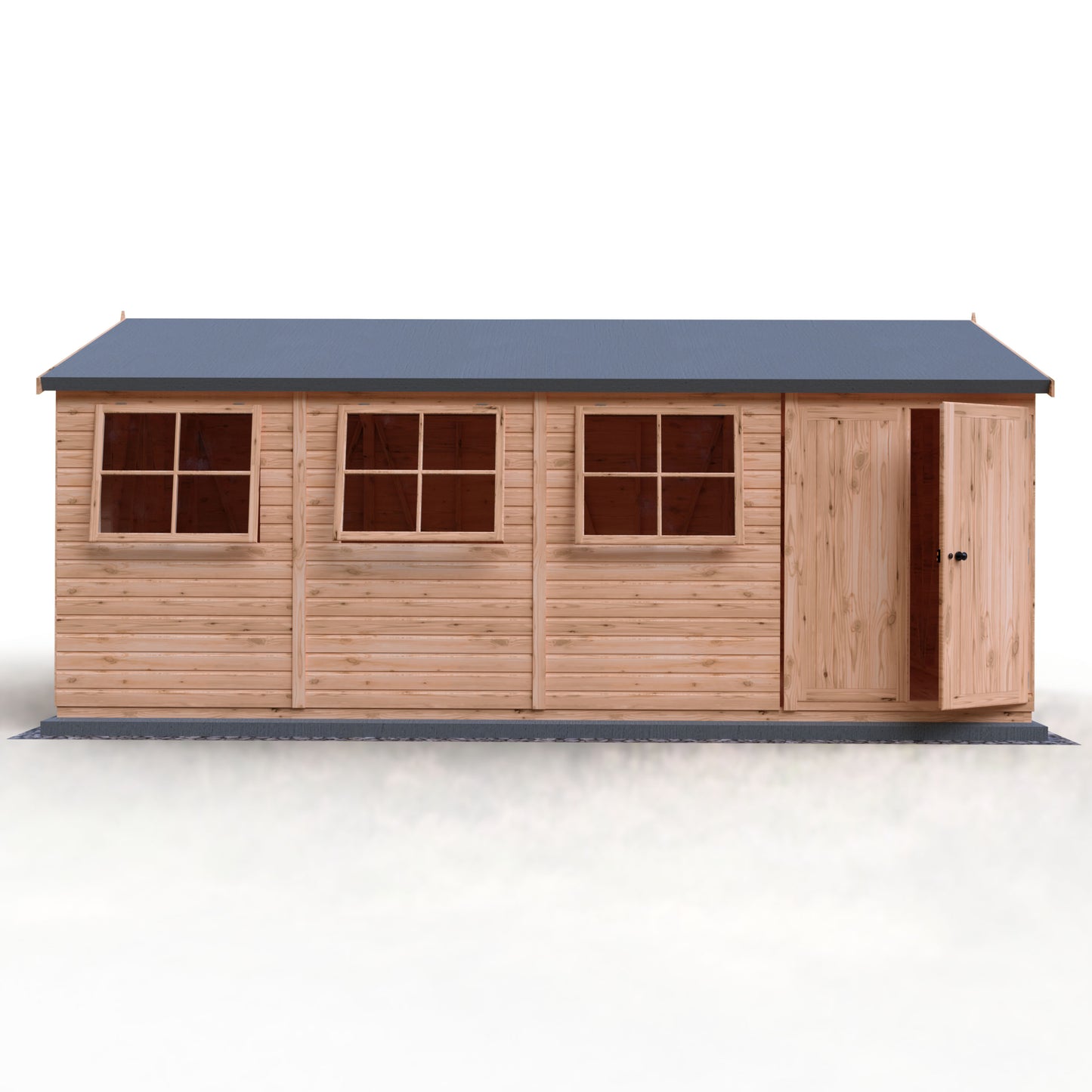 Shire Mammoth 10x20 Double Door Shiplap