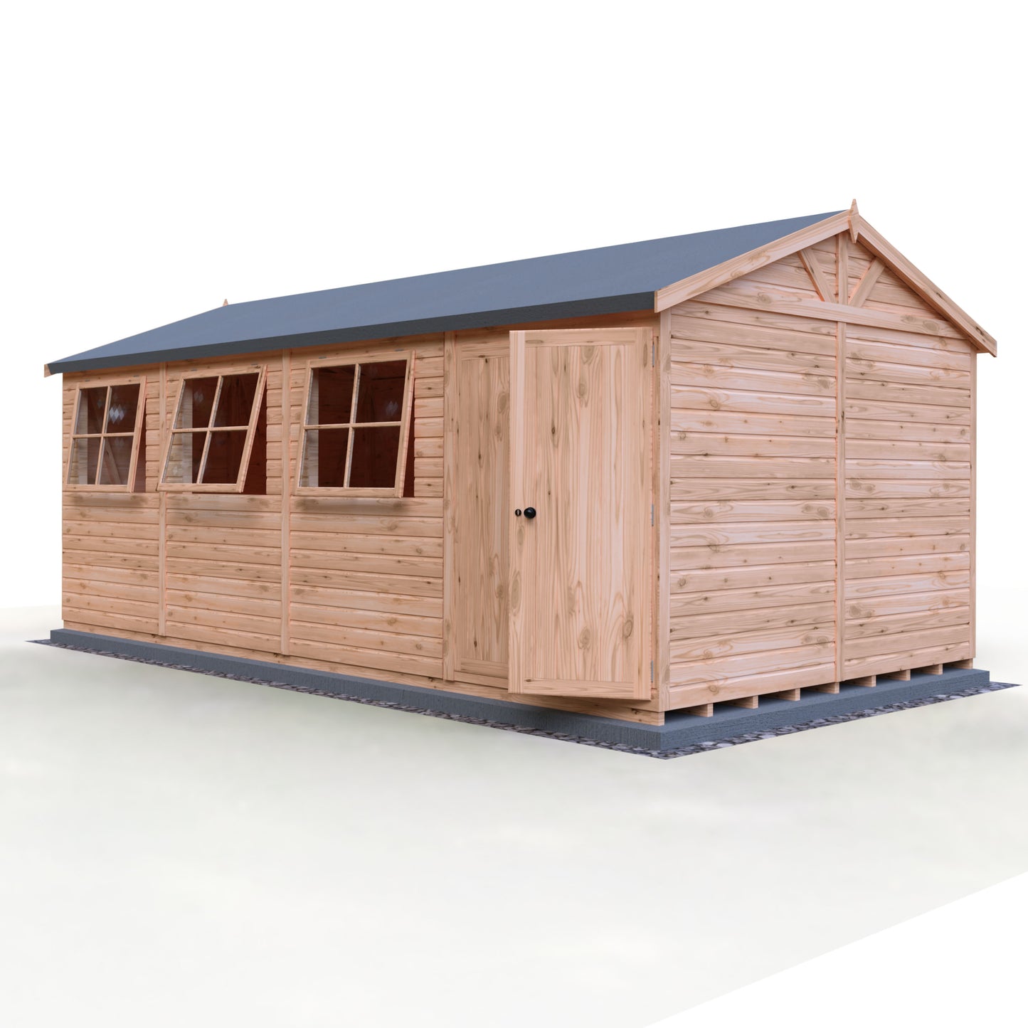 Shire Mammoth 10x20 Double Door Shiplap