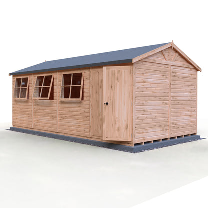 Shire Mammoth 10x20 Double Door Shiplap