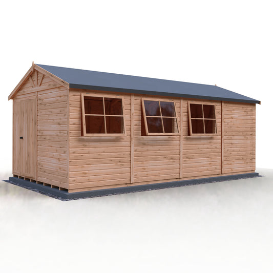 Shire Mammoth 10x20 Double Door Shiplap