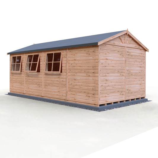 Shire Mammoth 10x20 Double Door Loglap