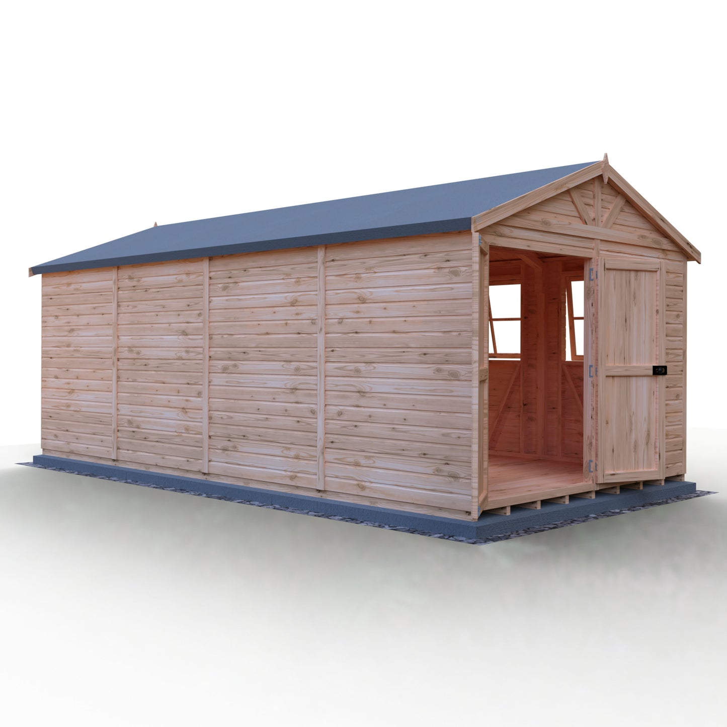 Shire Mammoth 10x20 Double Door Shiplap