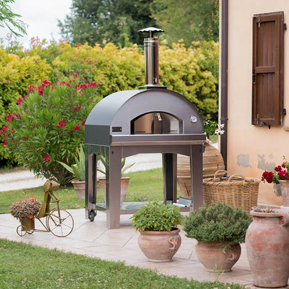 Marinara Build in Wood Pizza Oven - ANTHRACITE