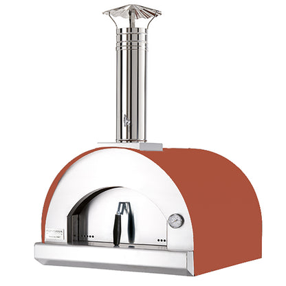 Fontana Margherita Rosso Built-In Wood Fired Pizza Oven