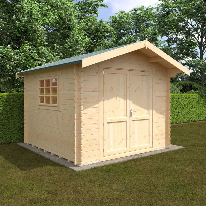 12x10 Marlborough 28mm Log Cabin