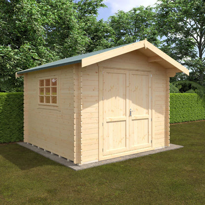 12x10 Marlborough 28mm Log Cabin