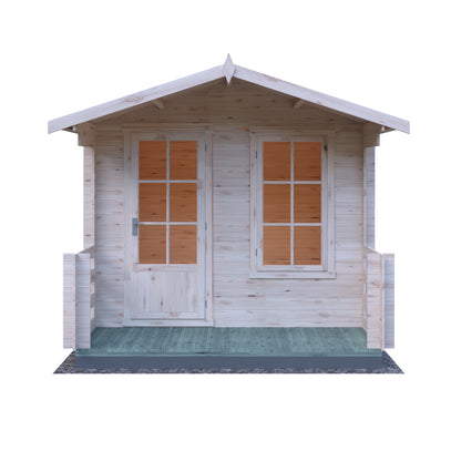 Shire Maulden with veranda 9x9 19mm Log Cabin