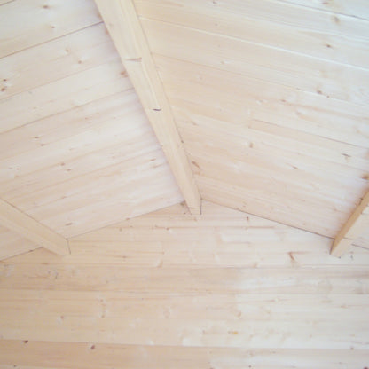 Shire Maulden with veranda 8x8 19mm Log Cabin