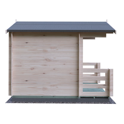 Shire Maulden with veranda 7x7 19mm Log Cabin