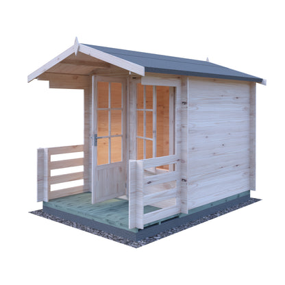 Shire Maulden with veranda 7x7 19mm Log Cabin