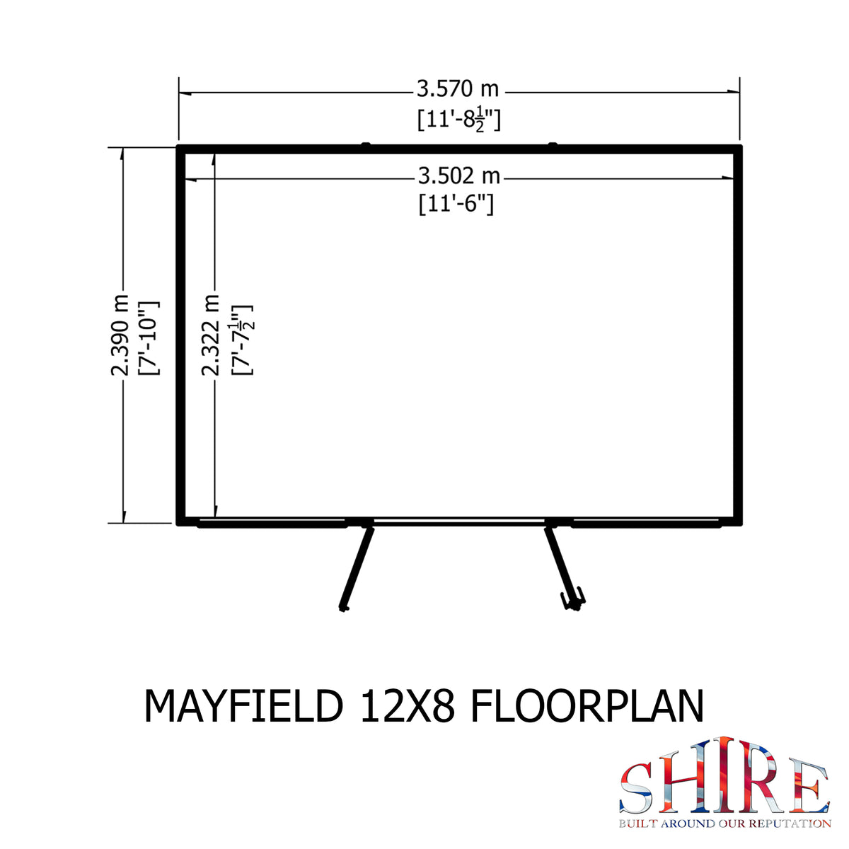 Shire Mayfield 12x8