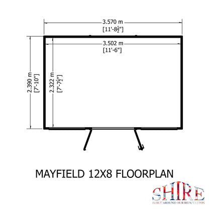 Shire Mayfield 12x8