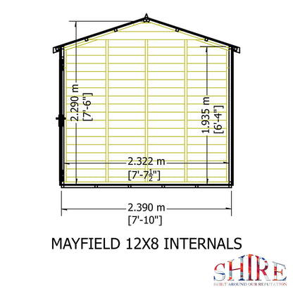 Shire Mayfield 12x8