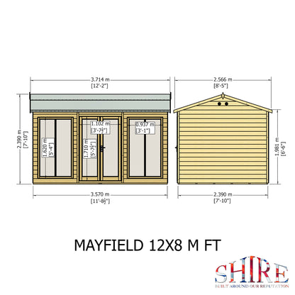 Shire Mayfield 12x8
