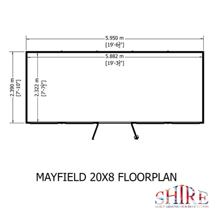 Shire Mayfield 20x8