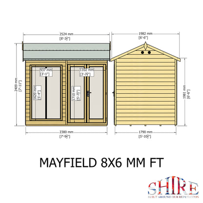 Shire Mayfield 8x6