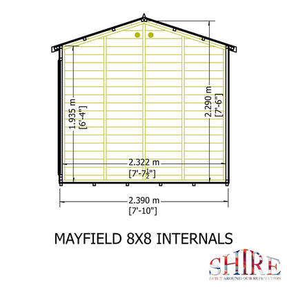Shire Mayfield 8x8