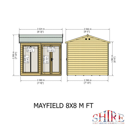 Shire Mayfield 8x8