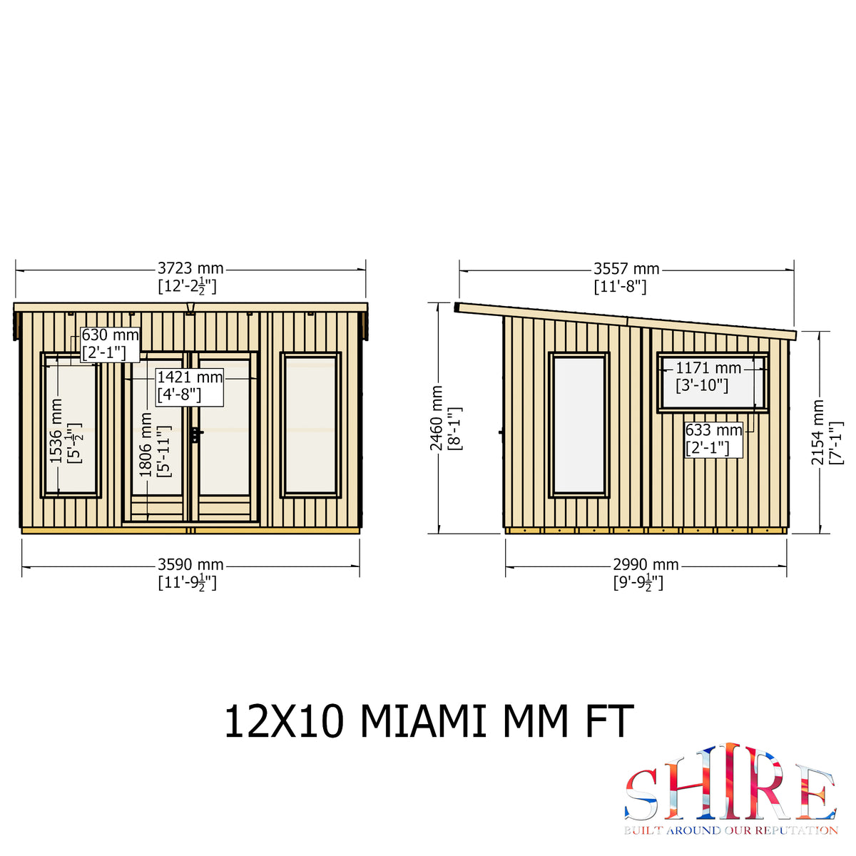 Shire Miami 12x10 Matching