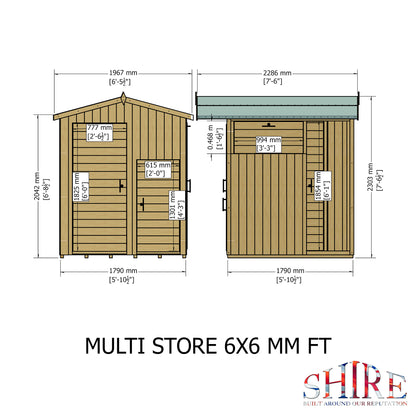 Shire Multi Store 6x6