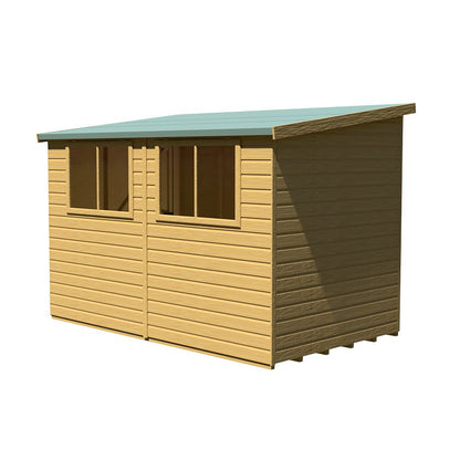 Shire Norfolk 10x6 Single Door Shiplap Style A