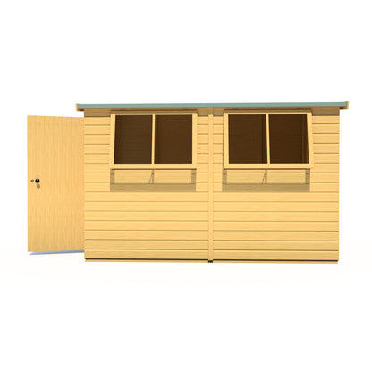 Shire Norfolk 10x6 Single Door Shiplap Style A