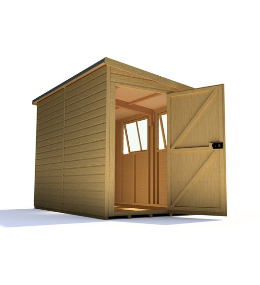 Shire Norfolk 10x6 Single Door Shiplap Style A
