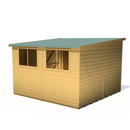 Shire Norfolk 10x10 Single Door Shiplap Style A