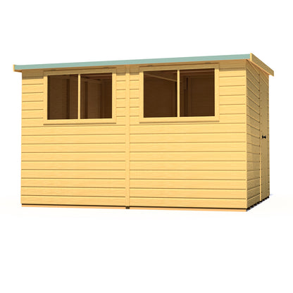 Shire Norfolk 10x10 Single Door Shiplap Style B