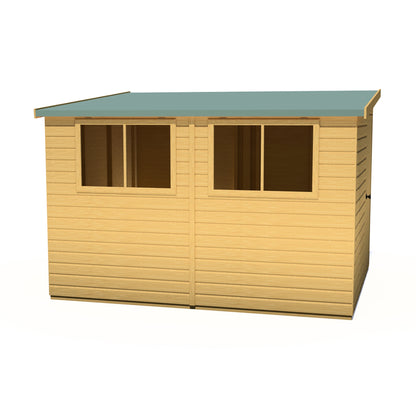 Shire Norfolk 10x8 Single Door Shiplap Style B
