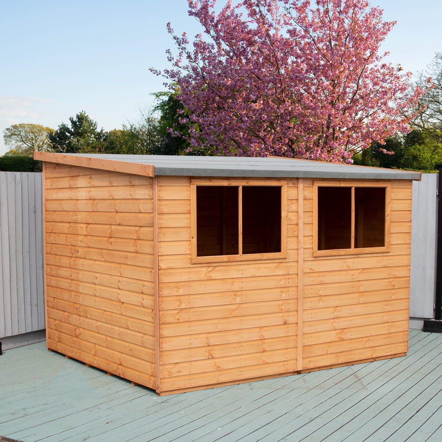 Shire Norfolk 10x8 Single Door Shiplap Style B
