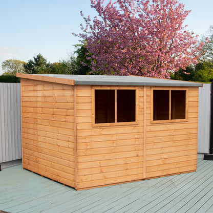 Shire Norfolk 10x8 Single Door Shiplap Style B