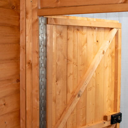 Shire Norfolk 10x8 Single Door Loglap Style A
