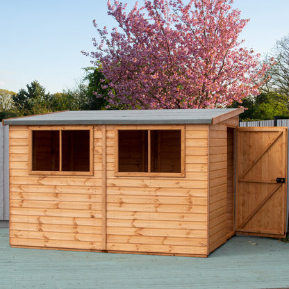 Shire Norfolk 10x8 Single Door Shiplap Style B