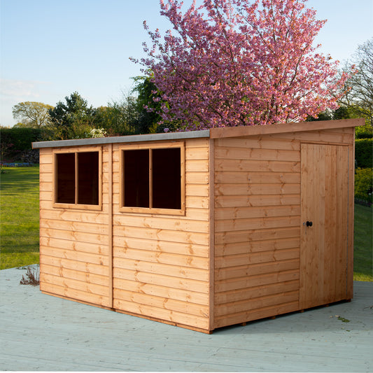 Shire Norfolk 10x8 Single Door Shiplap Style B