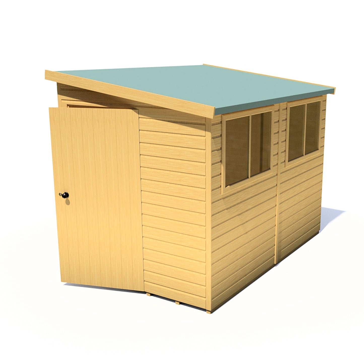 Shire Norfolk 9x6 Single Door Loglap Style A