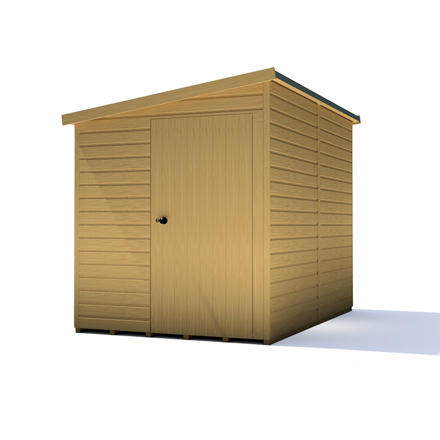 Shire Norfolk 9x6 Single Door Shiplap Style B