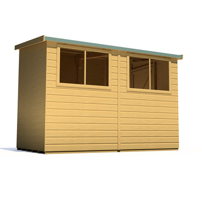 Shire Norfolk 9x6 Single Door Shiplap Style B