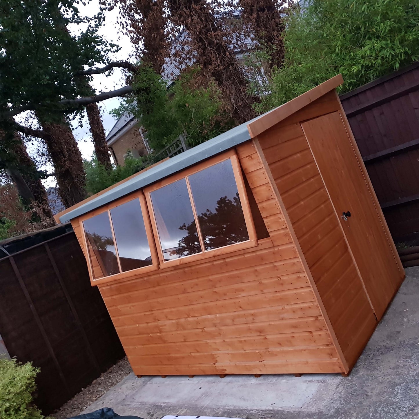 Shire Norfolk 9x6 Single Door Shiplap Style B