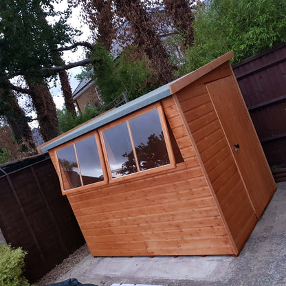 Shire Norfolk 9x6 Single Door Shiplap Style B