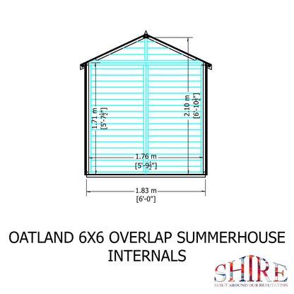 Shire Oatland Overlap 6x6